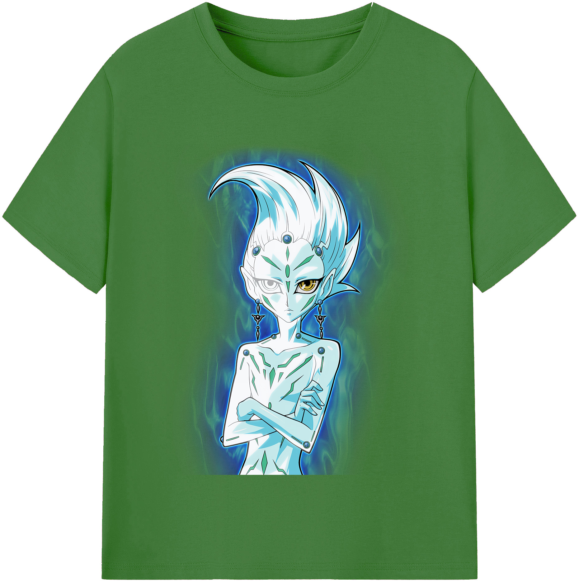 （画像用） 遊☆戯☆王 Yu-Gi-Oh! レディースカジュアルプリントTシャツ（綿100％）